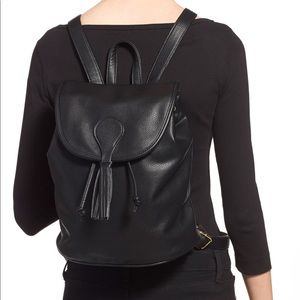 Sole Society faux leather backpack purse